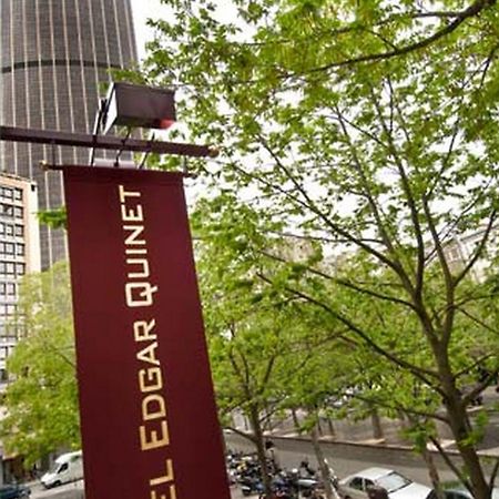 Hotel Edgar Quinet Paris Eksteriør bilde