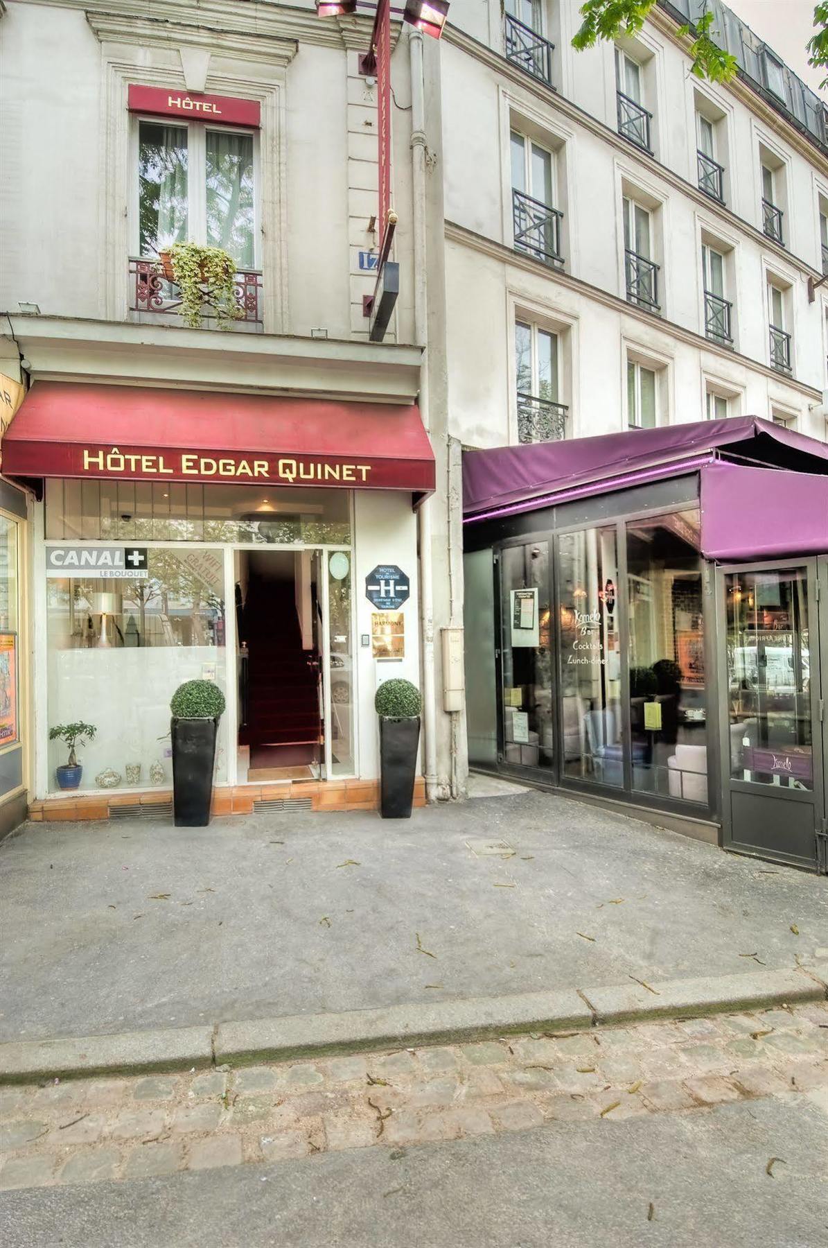 Hotel Edgar Quinet Paris Eksteriør bilde